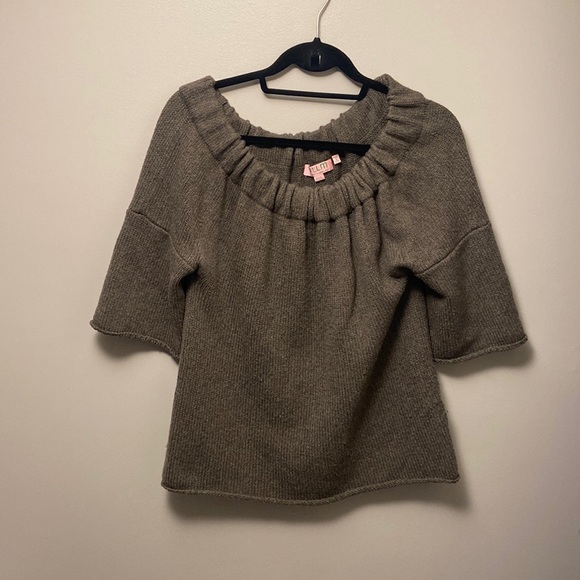 Brown Wool Sweater - Picture 1 of 4